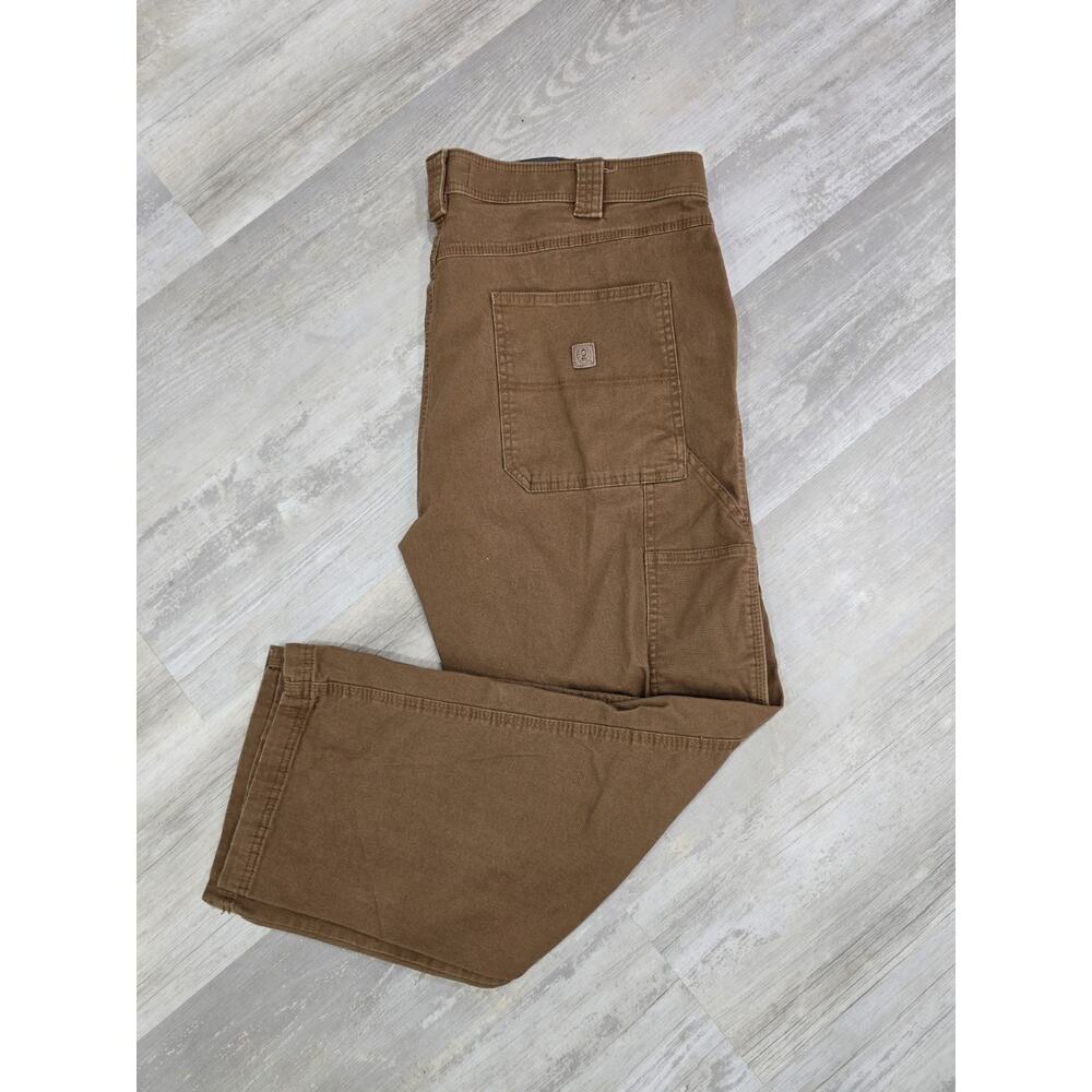 Coleman Men’s Work Pants 38x30 Tan Copper Color Stretch Utility Tear Resistant